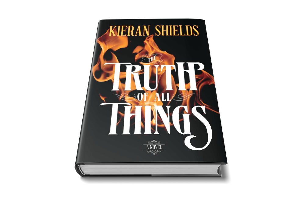 the truth of all things dust jacket mock up